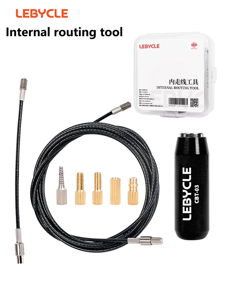 

Bicycle Internal Cable Routing Tool-For Aluminum/Carbon Fiber Frames,Installs Derailleur/Brake Cable Housing&Disc Brake Hoses