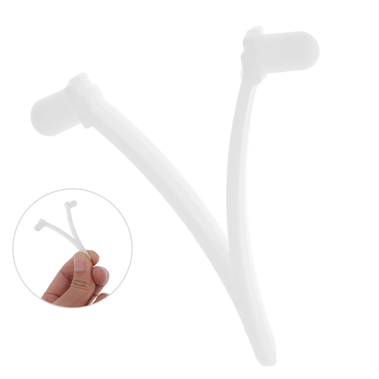 

8Pcs Pool Cleaning V Clips ABS Material Durable Locking Clip Replacement for Standard Poles Pool Pole Clips Replacement Clip