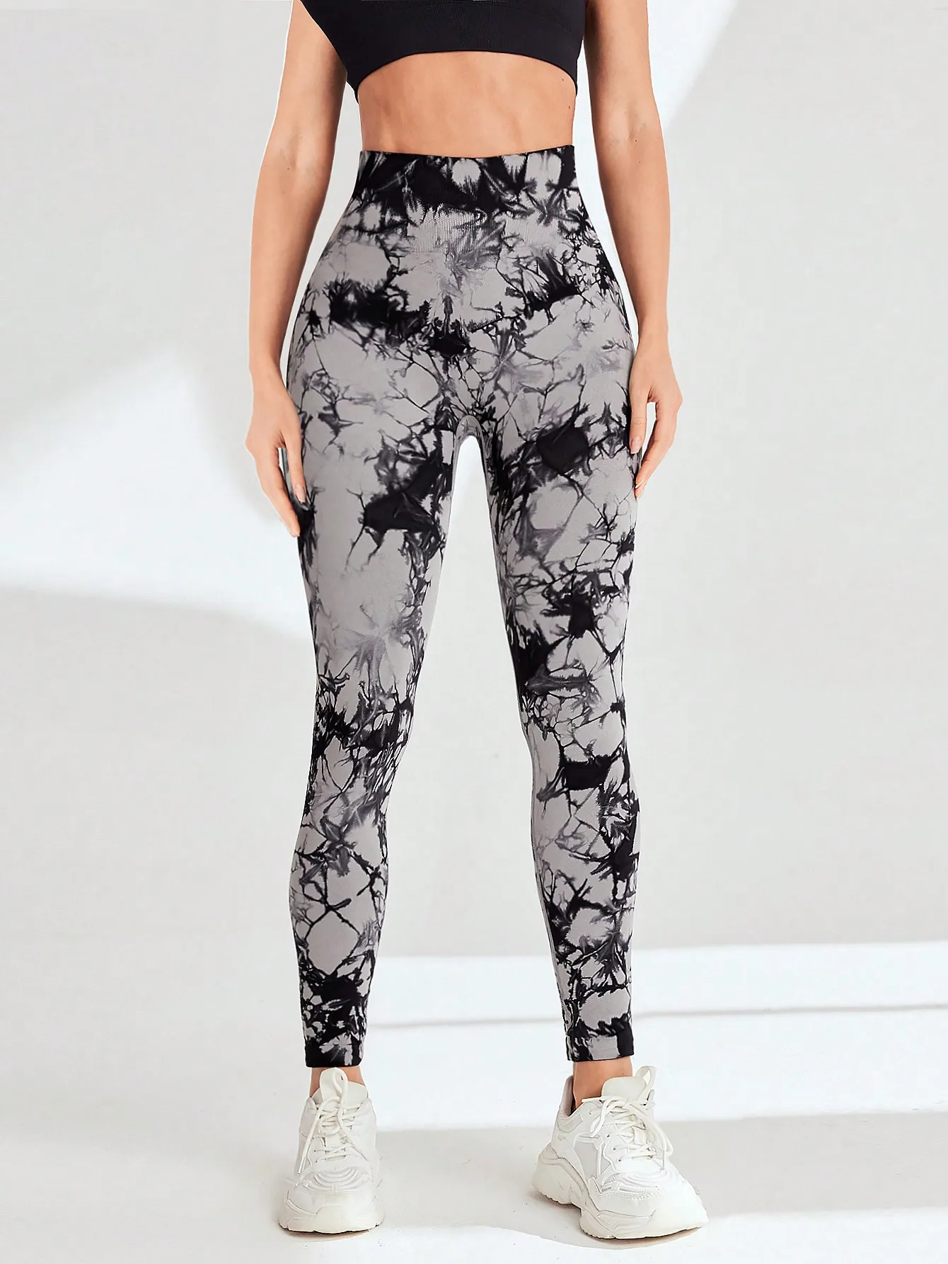 Women Seamless Leggings Pants Non See-Through Squat Proof Pants -Tummy Control Gym Yoga  Trousers WIth 4-Way Stretch Sportwear