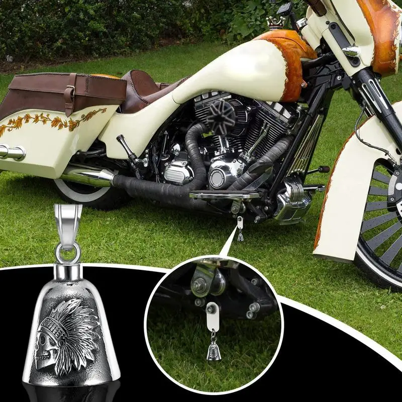 Guardian Bell Guardian Biker Riding Bell Stainless Steel Motorcycle Bells For Husband Bicycles Motorcycle