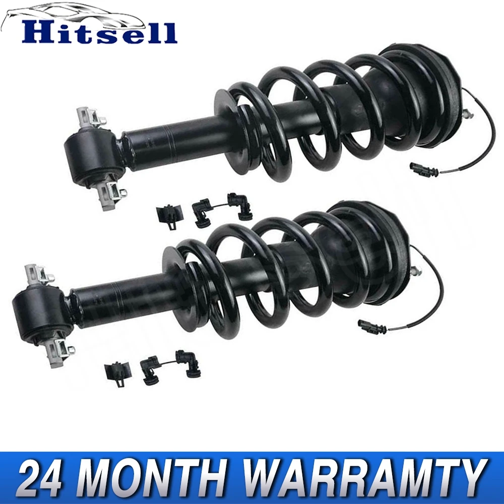 2pcs For Chevrolet Suburban 1500 GMC Yukon XL Cadillac Escalade Front Electric Assembly Shock Absorber 84176631 84061228