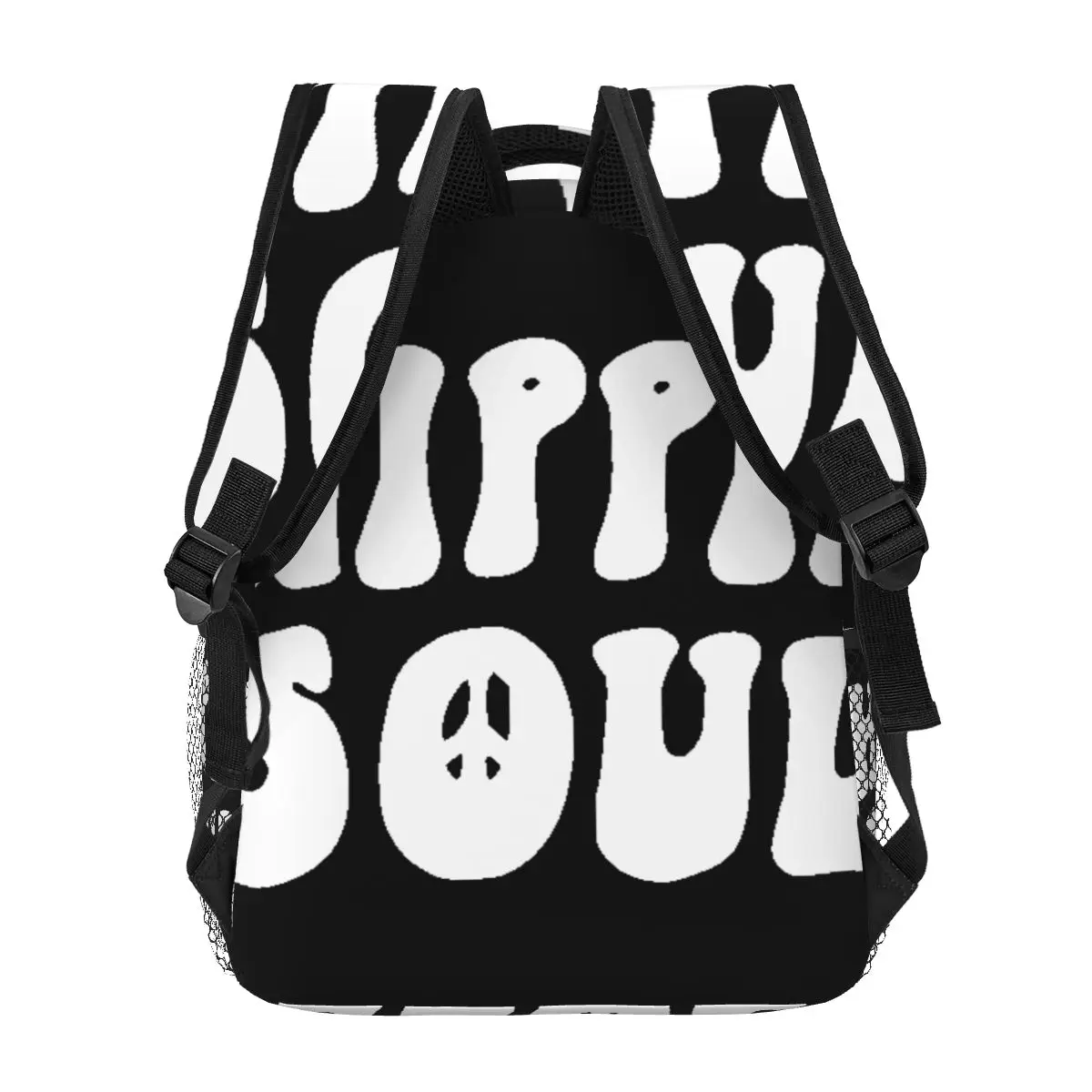 Hippie Soul Casual Backpack Unisex Students Leisure Travel Computer Backpack