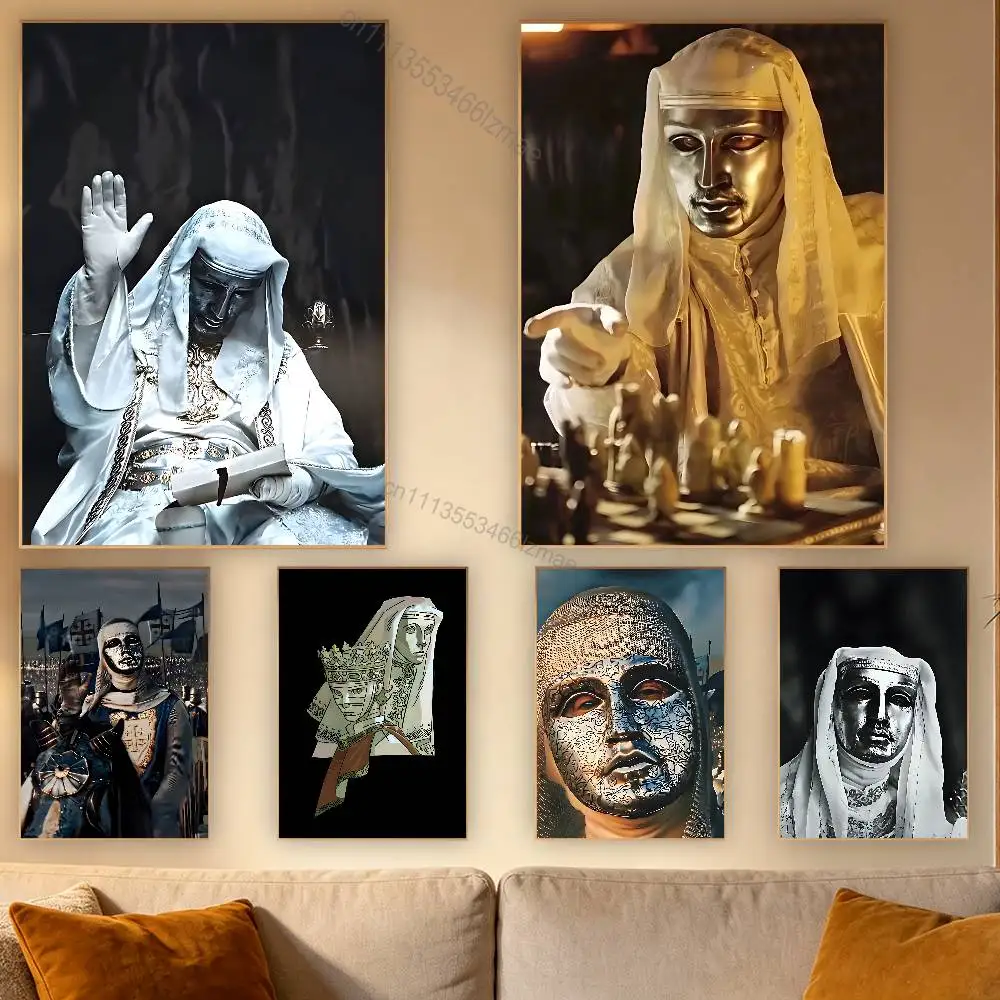 

Baldwin IV of Jerusalem Cool Poster Wall For Sticky Decoration Waterproof Home Living Room Bedroom Bar