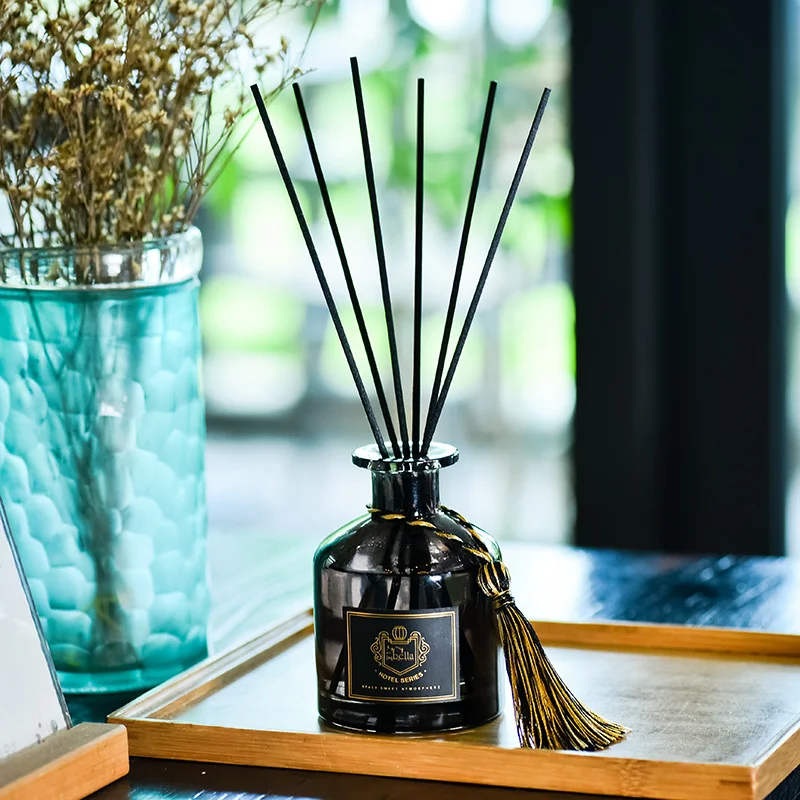 1 Bottle Reed Diffuser Sets with Fragrance Expanding Stick,Healton Shangri-La Hotel Aromatherapy Air Freshener Home Fragrance