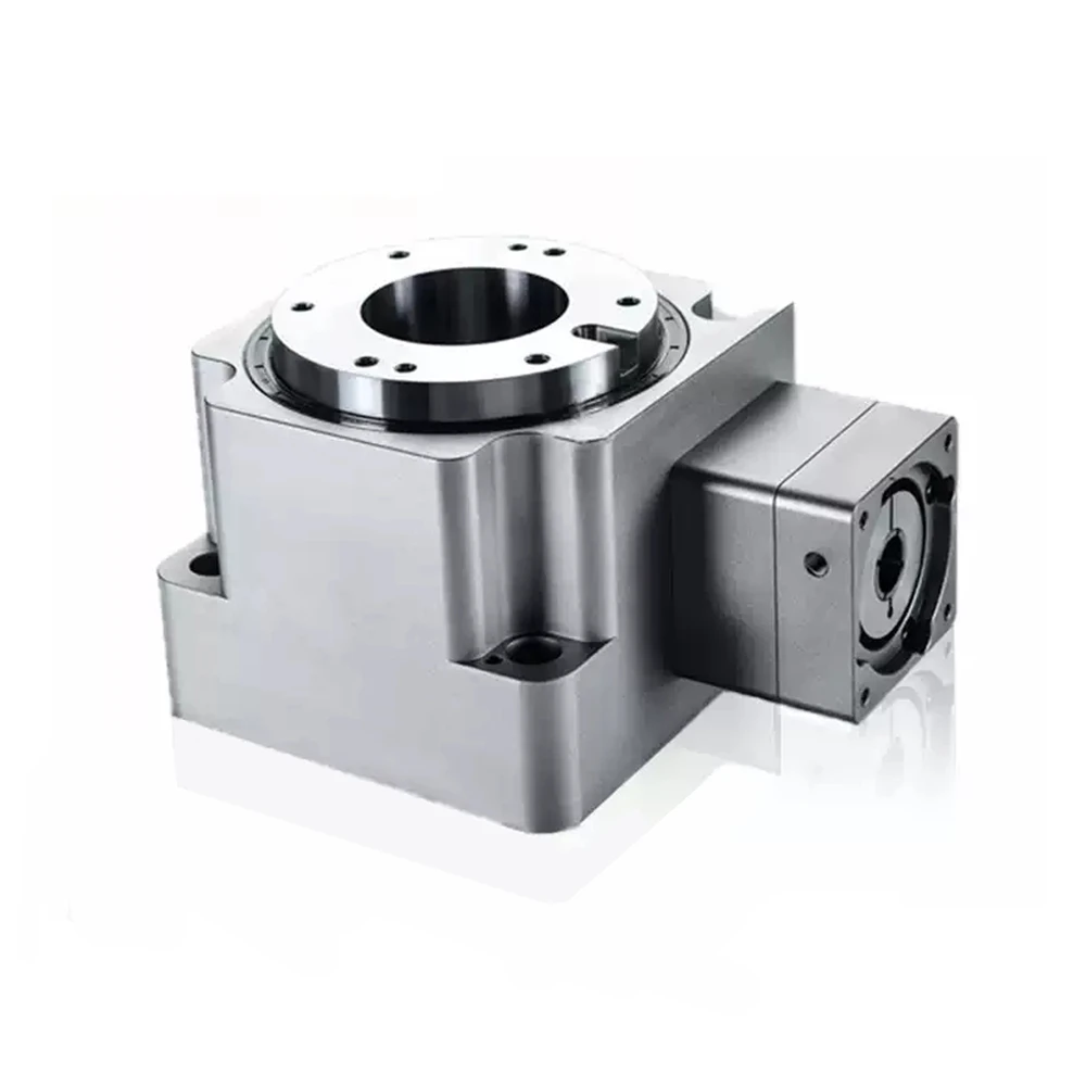 High Duty Circular Locator Hollow Rotary Table Reducer Electric Rotary Platform Indexing Plate Replace DD Motor Cam Splitter