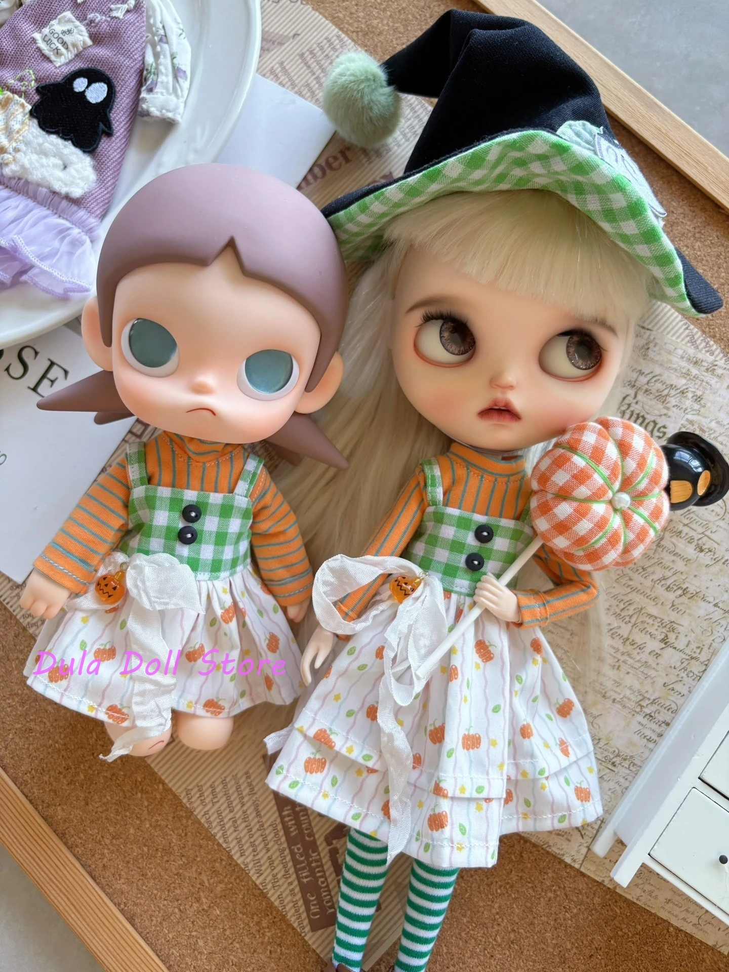 

Dula Doll Clothes Halloween Limited Edition for Blythe Landoudou Landazz ob24 ob22 Zsiga Doll