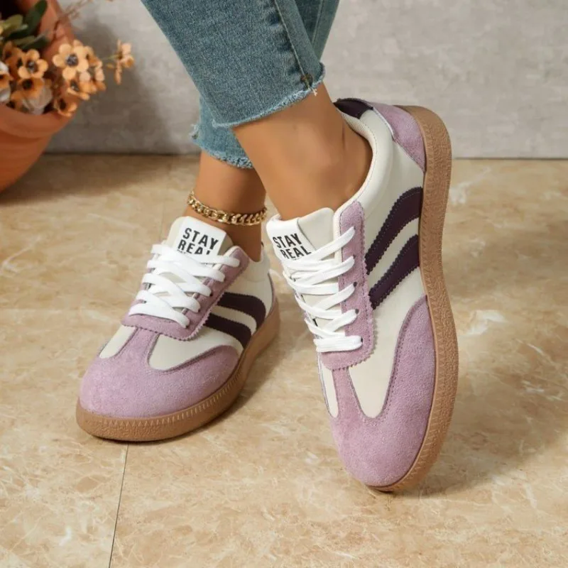 Damen Schnür-Freizeitschuhe für den Alltag, Bequem und Modisch, Leicht, Atmungsaktiv und Vielseitig – Detail 4