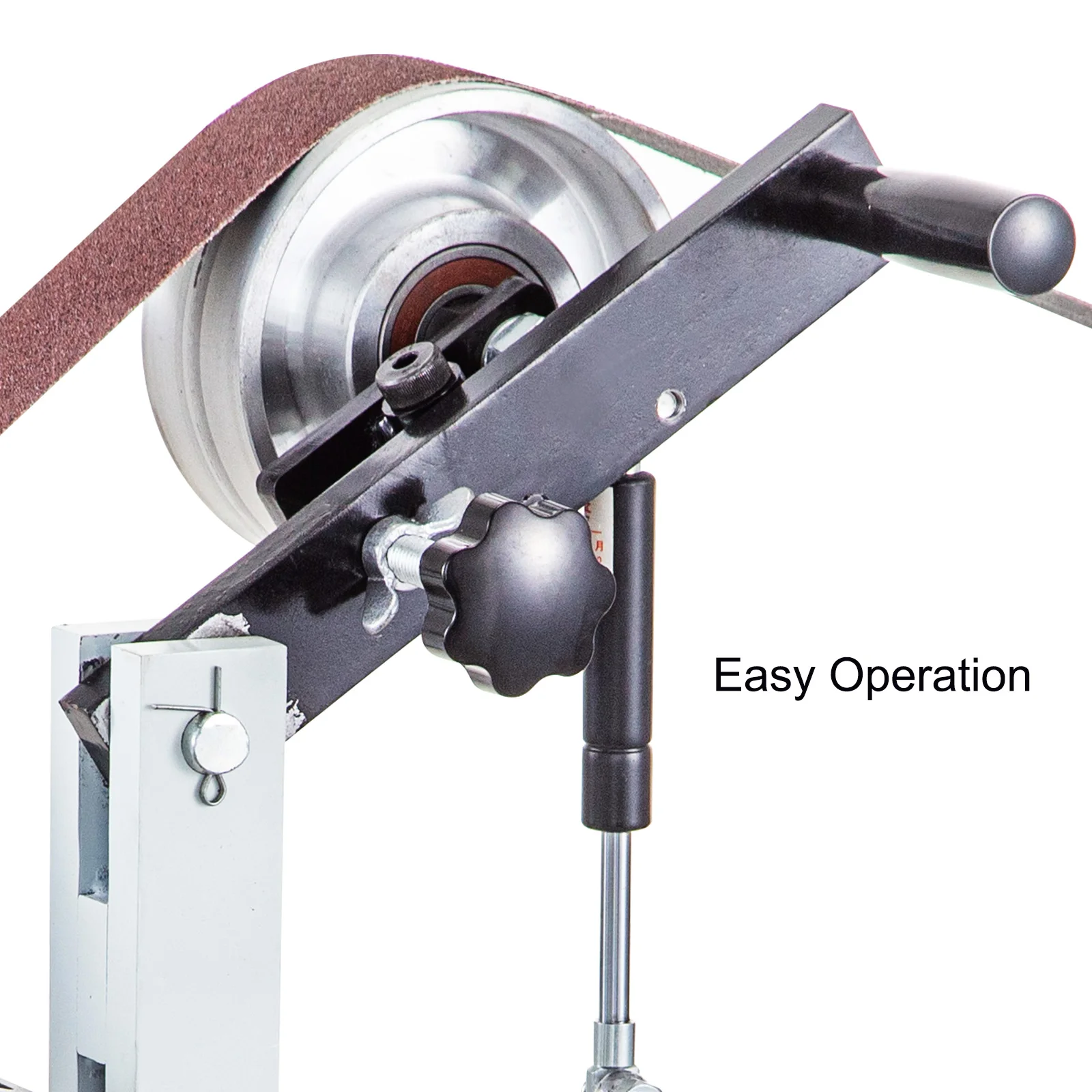 VEVOR-máquina amoladora de Correa, de 3 modos lijadora eléctrica, velocidad Variable/constante, herramienta de pulido, fabricación de cuchillos, 1,5