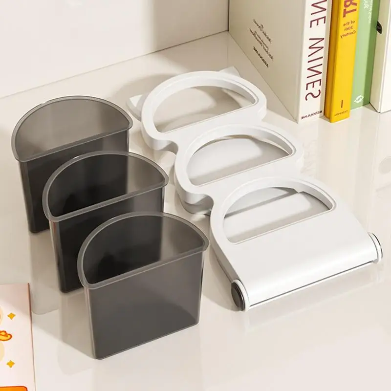 Large Capacity Desk Organizer Pen Holder Oblique Pencil Storage Box Desktop Stand Case for School Office Stationery Makeup