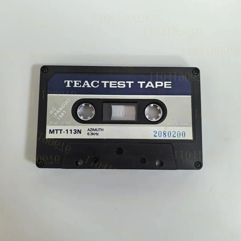 TEST TAPE TEAC for MTT-113N 6.3kHz-10dB Azimuth test tape head azimuth adjustment