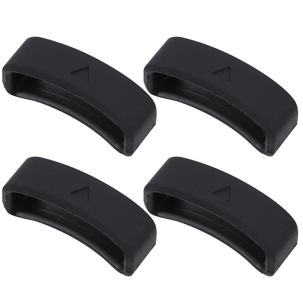 

4pcs Silicone Watch Band Strap Loops Replacement High Fit For Garmin Fenix235 22Mm Inner Diameter Watch Strap