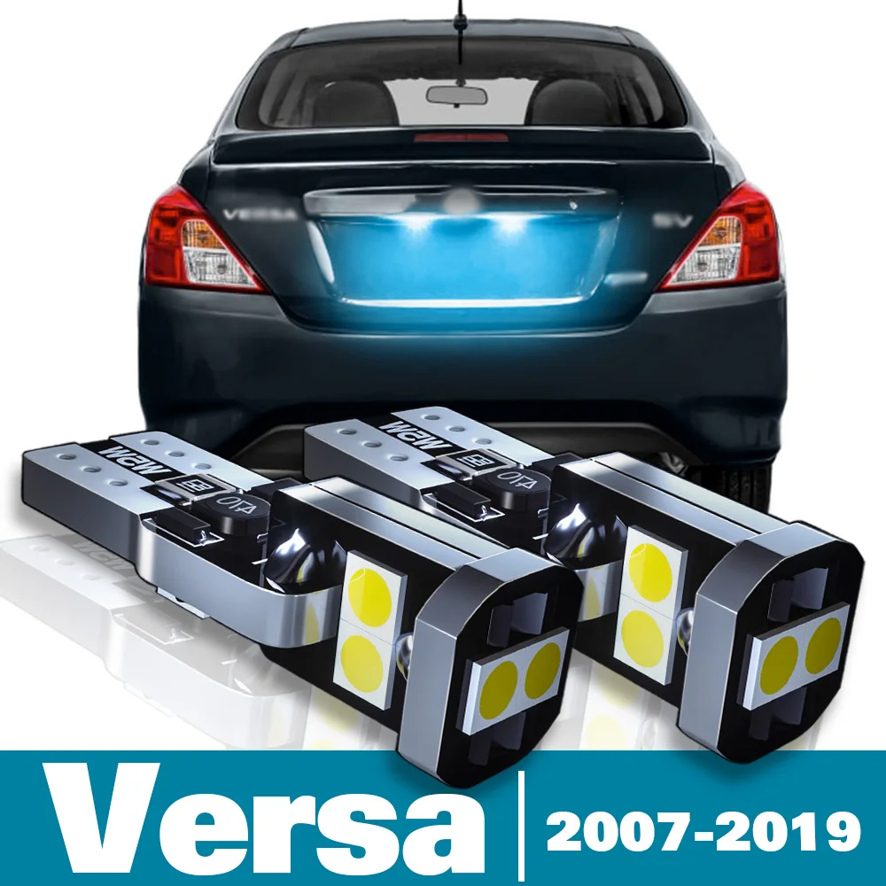 

2pcs LED License Plate Light For Nissan Versa Accessories 2007 2008 2009 2010 2011 2012 2013 2014 2015 2016 2017 2018 2019