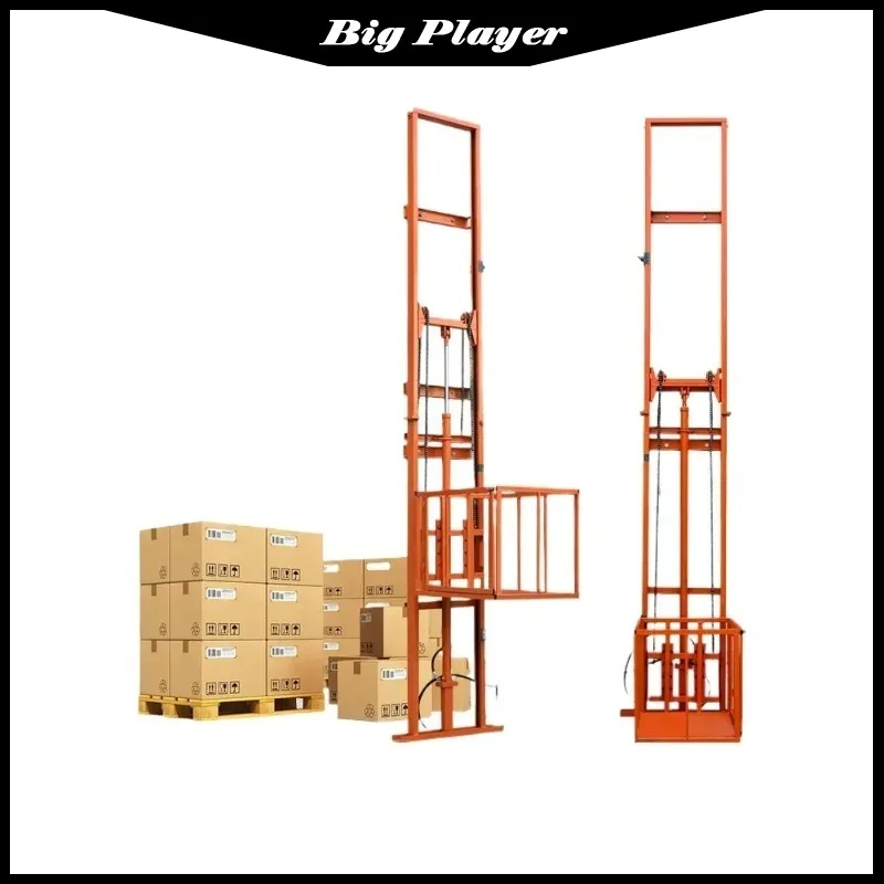 

Small Electric Lift Cargo Elevator Hydraulic Lift Platform Home Hoist