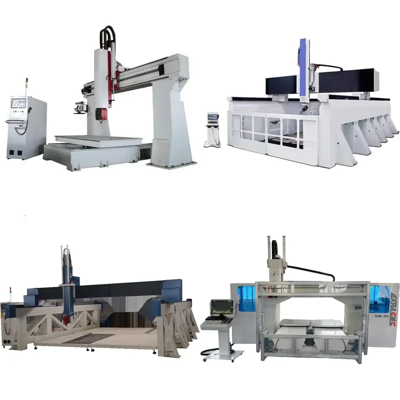 for Large 3D Yacht GRP Mold CNC Router Foam 5 Axis Machining Center