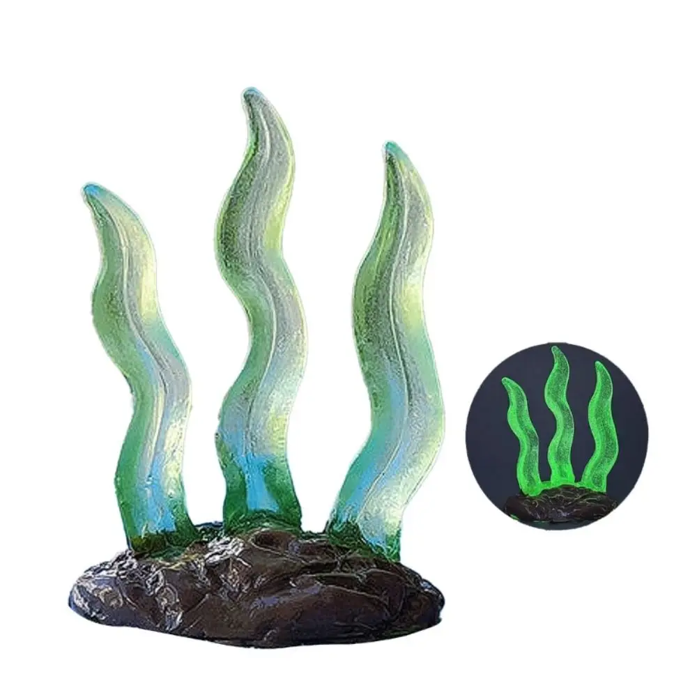 

Decorative Luminous Coral Reefs Simulation Lifelike Simulation Coral Reefs Resin Luminescent Landscape Coral