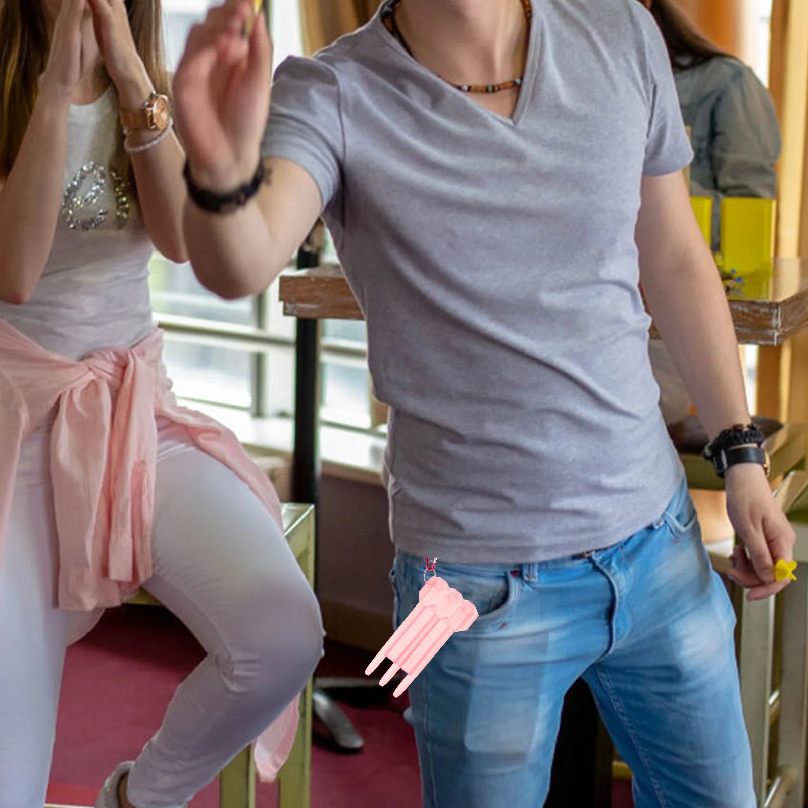 

Hardshell Storage Box Portable Lightweight Case With Carabiner Sturdy Plastic Container For Organizer Wear-Resistant