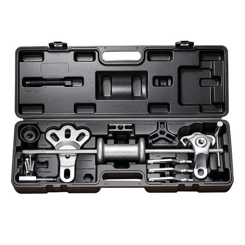 20Pcs Car Bearing Puller Set, High Carbon Steel Slide Hammer Puller Kit for Wheel Hub Bearing Removal
