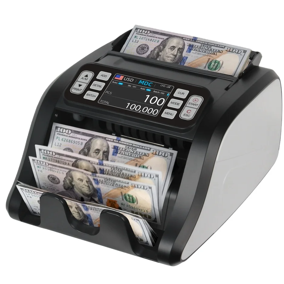 2026 SELL Cash Counter High Speed Mix Value Currency Counting Machine Banknote Counting Machine for Multiple Currency AL-N60D