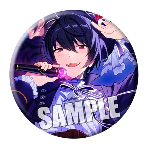 Broche de insignia de Anime Ritsu Sakuma, juego de muñecas, Pin de Cosplay, botón de juguete para accesorios, regalo, 58mm