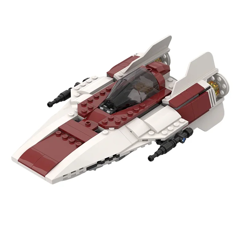 

264pcs MOC Rebellion A Wing Star Battle Model Building Blocks Construction Assemble DIY Christmas Gifts Toy Creative Idea Brick