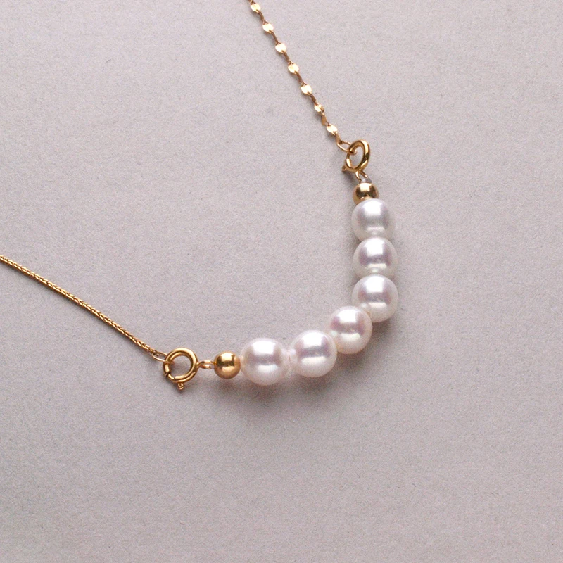 Real G18k Gold DIY Manual Accessories Chain Extension Necklace Fine AU750 Spring Chain Tail Setting For Necklace0079