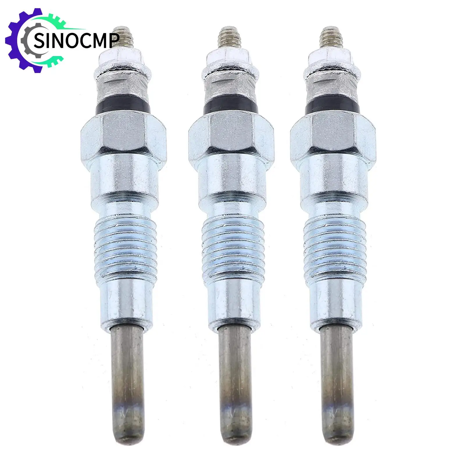 

3Pcs Glow Plug M87919 AT110814 for John Deere 330 455 X495 X595 655 Yanmar 3TN66C 3TN66UJ 3TNA72UJ 3TNA72UJ3 3TNE74 Spark Plugs