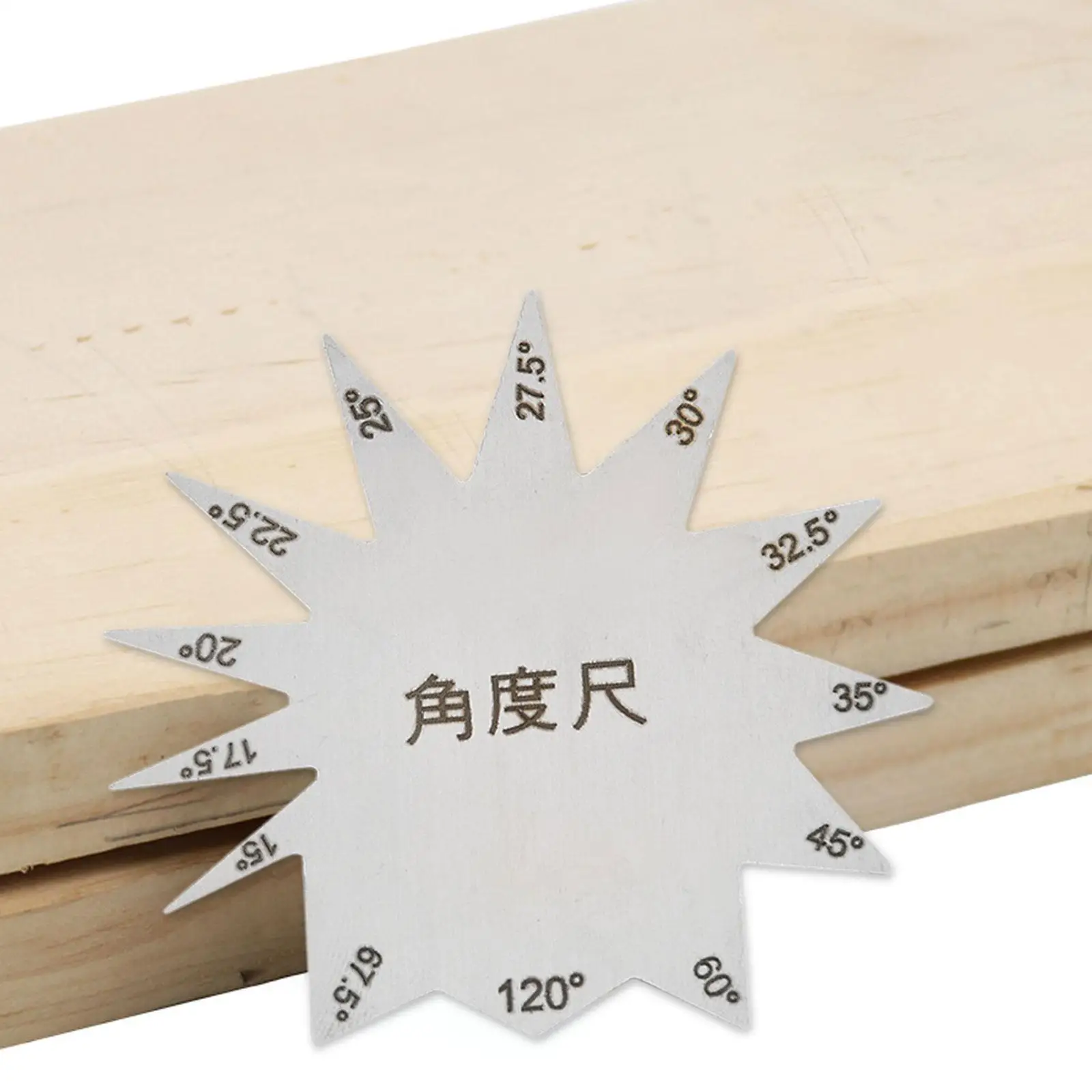 

Компактный угломер из нержавеющей стали 15-120 градусов для деревообработки и столярных работ