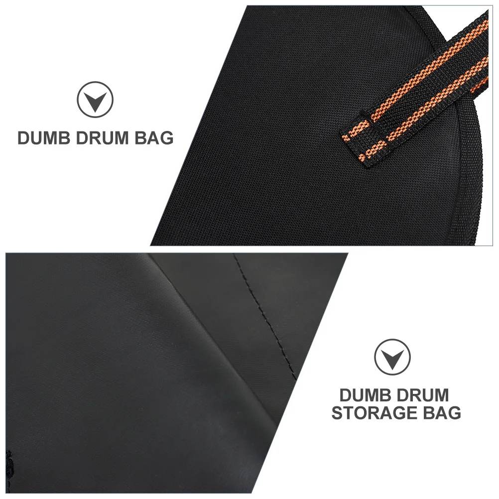 

Dumb Drum Storage Bag Bags Cases Pad Practice Portable Snare Carrying Instrument