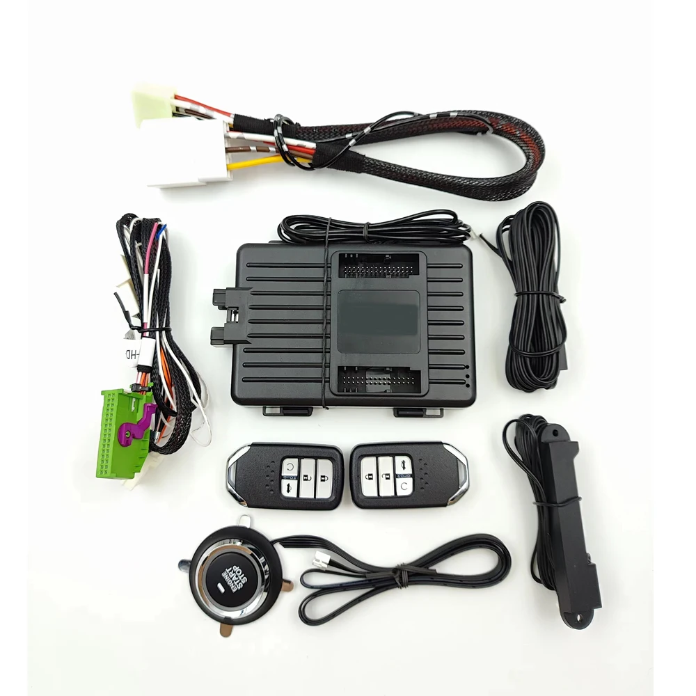 

For Honda CRV 2012 2013 Add Engine Push Button Start Stop Phone App Remote Control Car Central Locking System