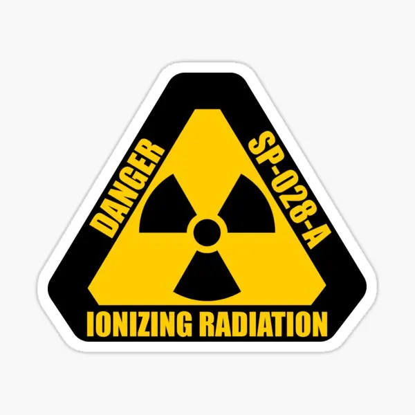 Nuclear Radiation Warning Signs Creative Sticker Vinyl Laptop Wall Truck Window Moto Bicycle Glass Helmet Off-road Decal PVC