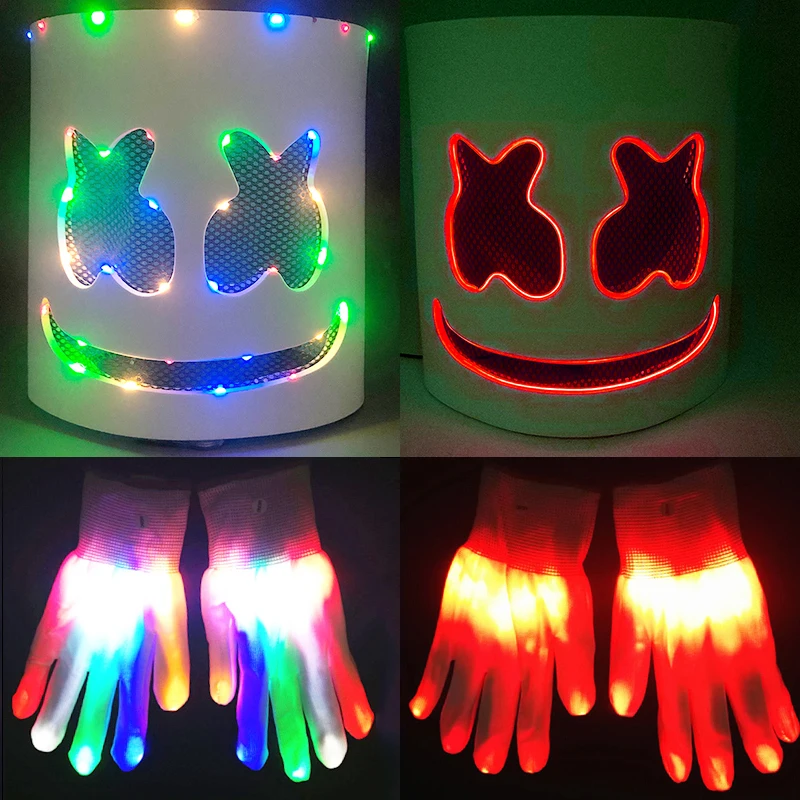 Led Dj Mask Headgea… - image