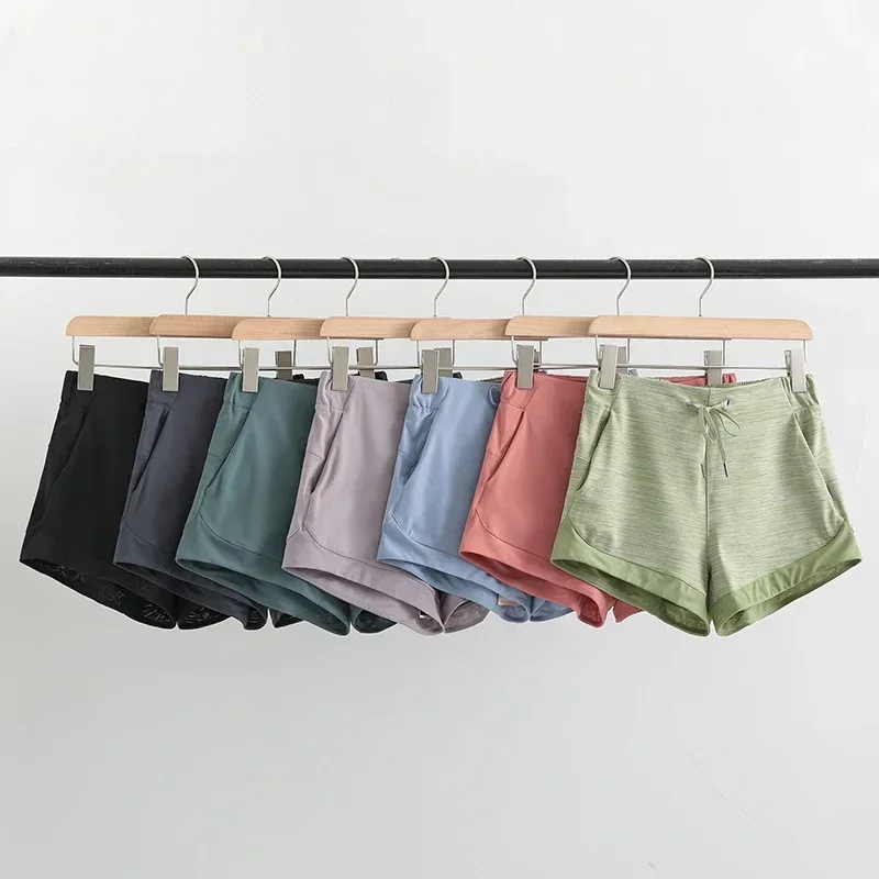 Pantalones cortos de verano sueltos y finos para mujer, secado rápido, yoga, correr, fitness, deportes de baile, paquete