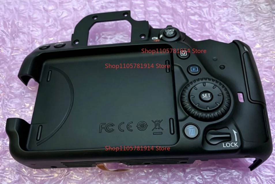For Original Canon 70D 80D Back Case Back Cover Back Navigation Menu Button Card Slot Cover Button Cable