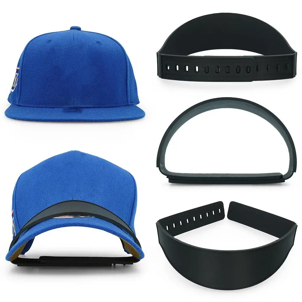 Reusable Hat Brim Bender Adjustable Baseball Hat Edge Curving Shaping Band No Steaming Required Hat Curves Accessories