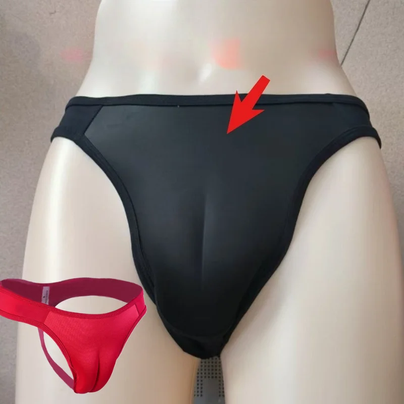 One Piece Thong Panties Hidden Design Cross Dressing Cosplay Underwear Smooth Wearable Intimate Apparel Daily Party Use