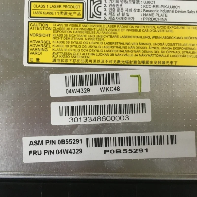 New and original 12.7MM DVDRW for Lenovo Thinkpad E530 E535 E545 notebook built-in CD/DVD-RW F RR:04W4329 P/N: