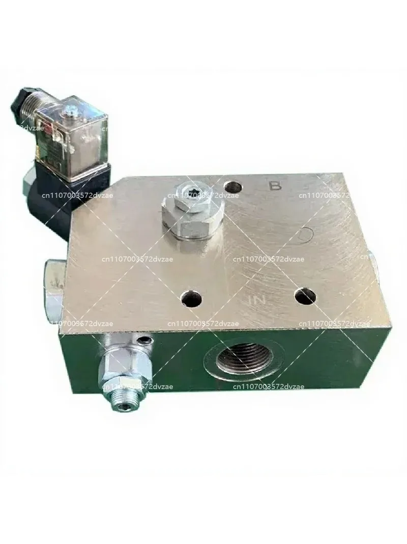 Hydraulic Flow Divider Control Valve 3/4 12V 24V for Breaker Hammer Backhoe Loader Rock