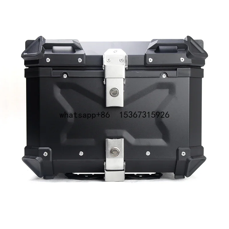 

36L 40L 45L 55L 65L 80L Motorcycle Tail Aluminum Alloy Top Case Travel Storage Box Motorcycle Trunk Top Case Box