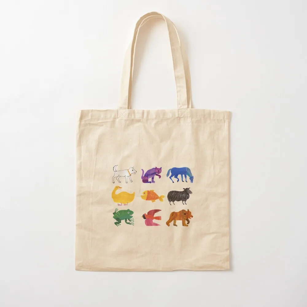 Eric Carle Animals Tote Bag Beach bag tote bag