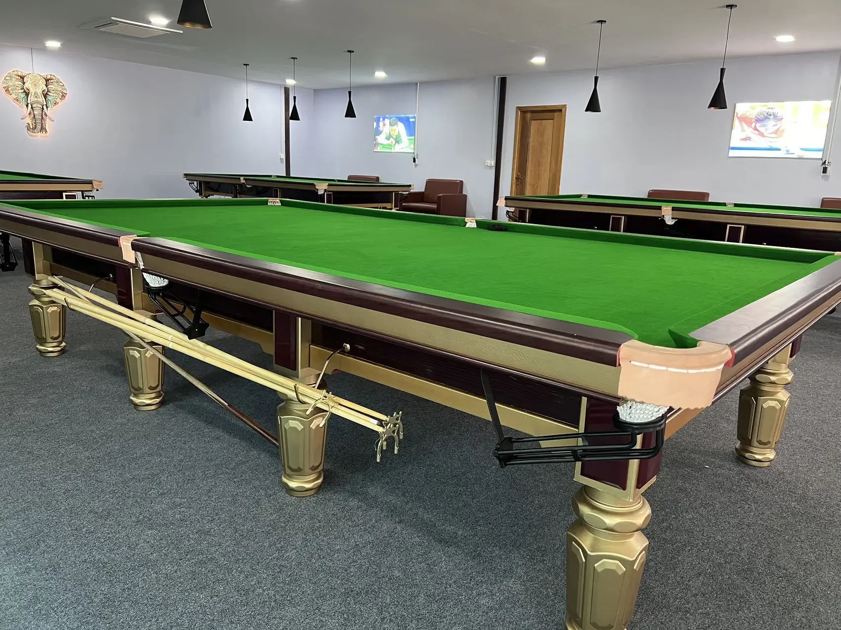 

Бильярдный стол TAO Standard 12 дюймов для дома и коммерческого использования, для взрослых, для бильярдной комнаты, английский бильярд, в комплекте с чехлом
