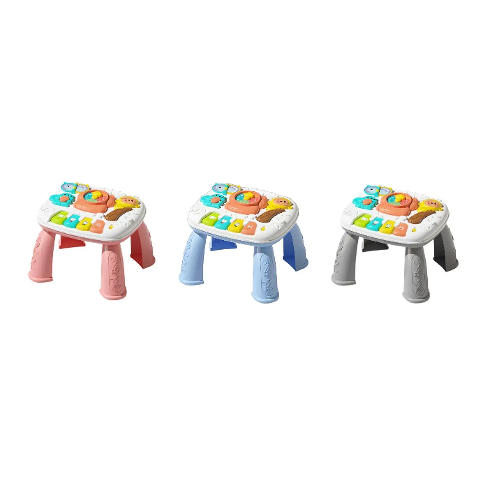 Baby Activity Table Piano Toy Learning Toy Kids Valentines Gifts Development Toy