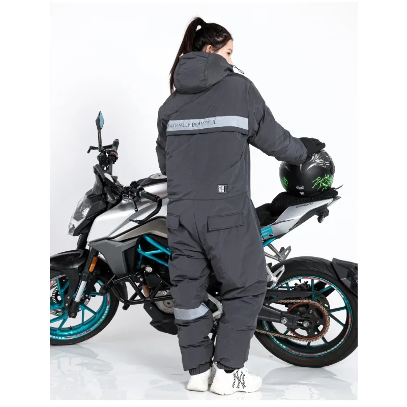 MotorcycleJacket Winter ColdProof  Windproof Suit Motorcycle Cross-country Equipment Men\'s and Women\'s Ski Suit