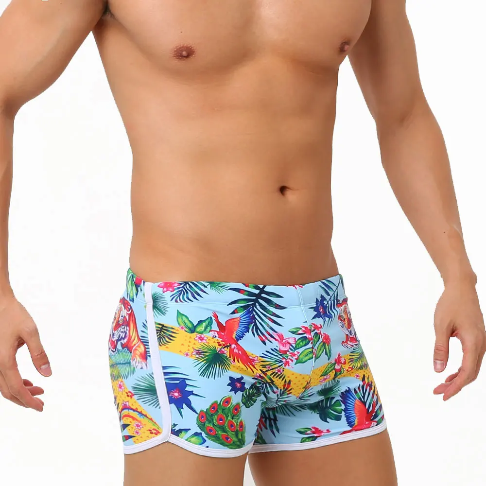 

Men's Swimsuits Fashion Cartoon Tiger Swim Shorts Quick Dry Swimwear Beach Swimming Trunks Sport Surfing Jammer Bathing Suit