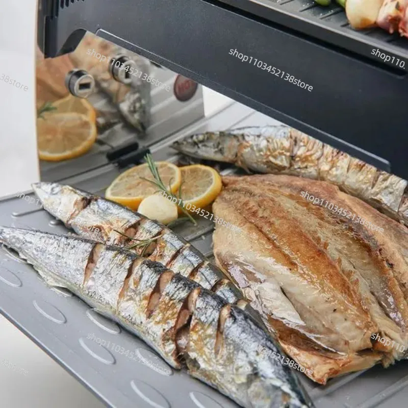 BBQ butane gas Gas grill indoor outdoor smokeless grill pan  portable  barbecue Convenient roasting machine