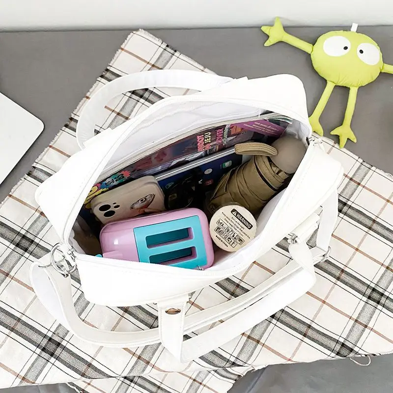 Frauen japanischen Stil Trend kawaii Süßigkeiten Farbe große Kapazität ita Tasche Mode Student adrette Umhängetasche Messenger Umhängetasche – Detail 21