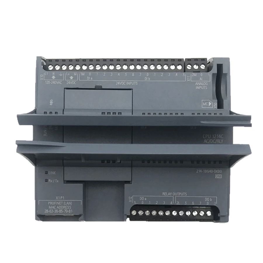2026 Original S7 1200 PLC Controller Module 6ES7214-1BG40-0XB0