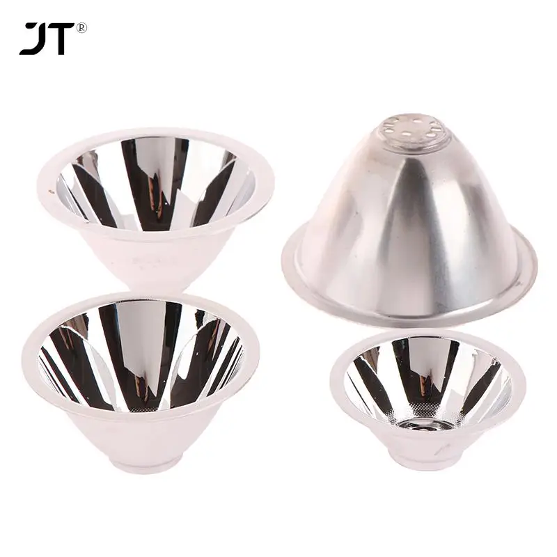 56/68/77/87mm LED Aluminum Reflector Cup without Mounting Plate Reflective Concentrate Cup for 1W 3W LED Bead