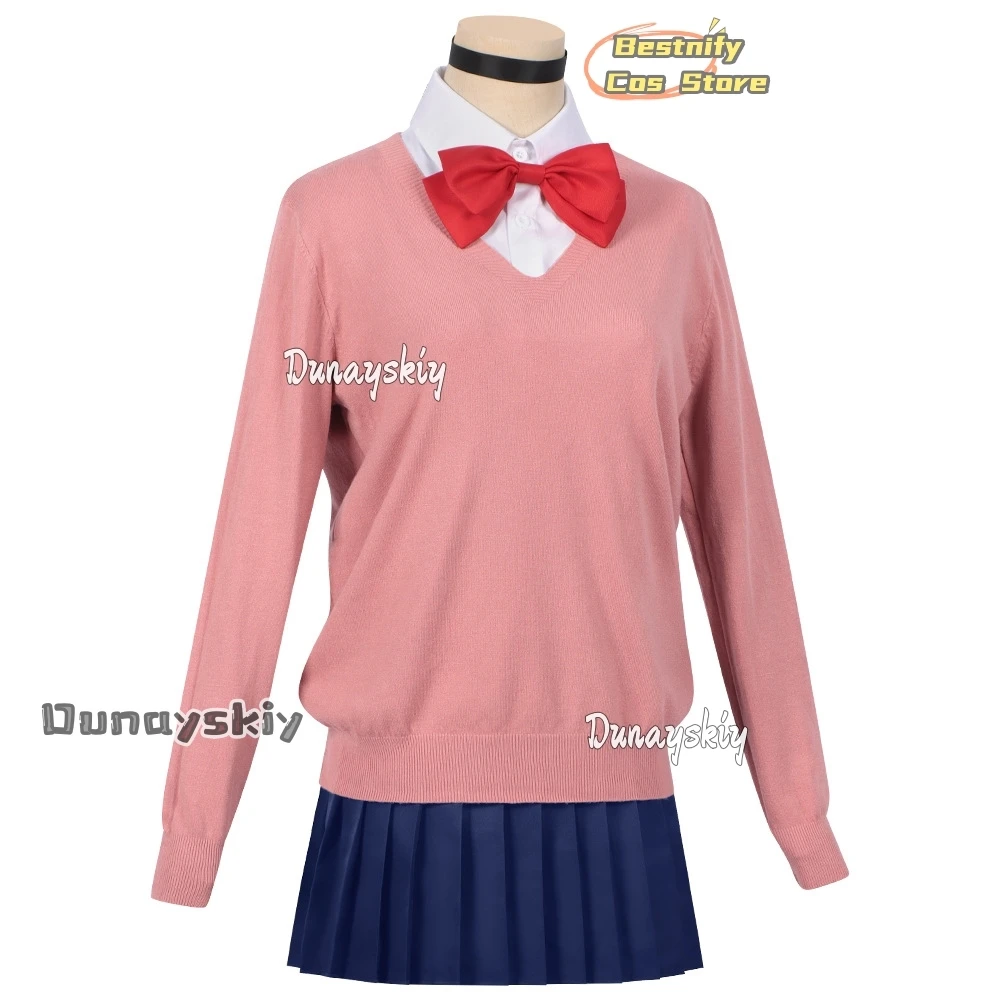 Anime Dandadan Cosplay Momo Ayase Kostuum JK Schooluniform Jurk Sweatshirts Van Grote Kwaliteit Pruiken Voor Halloween Kerst Meisje