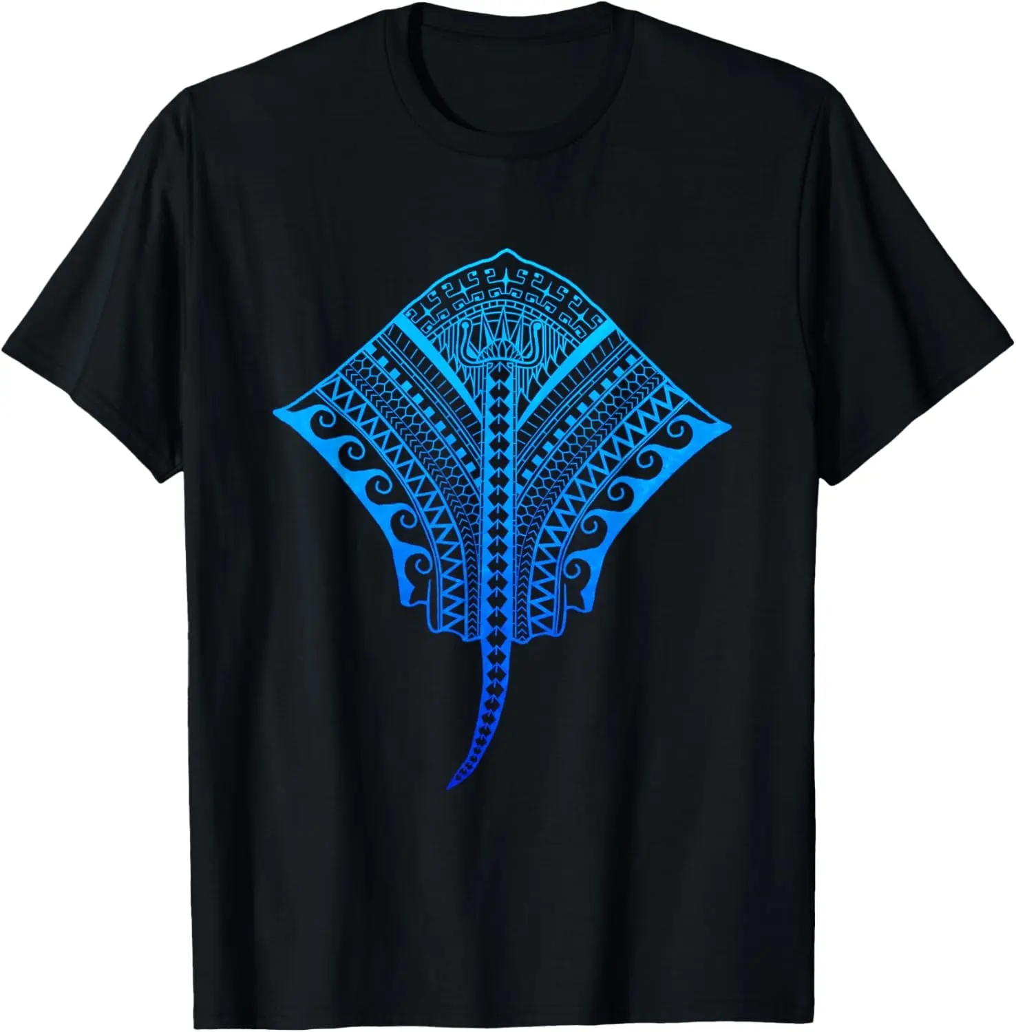 

Пляжная футболка Ocean Blue Hawaiian Tribal Stingray Island