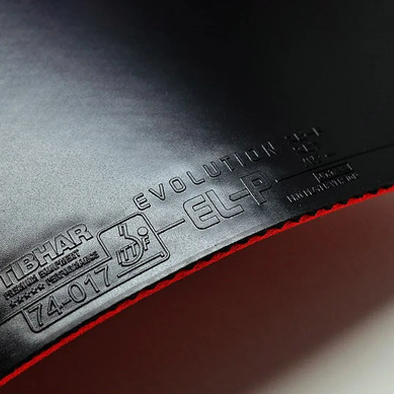 TIBHAR Evolution EL-P تنس الطاولة المطاط المهنية لزجة بينغ بونغ المطاط أعلى ورقة مع مرونة متوسطة كعكة الإسفنج